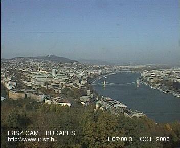 Click to see the current view of Budapest...